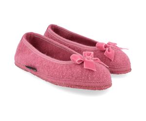 Haflinger - Women's Fiocco - Hüttenschuhe, Gr. 38, rosa (HeatherRose)