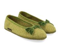 Haflinger - Women's Fiocco - Hüttenschuhe, Gr. 40, oliv (Almgrün)