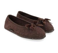 Haflinger - Women's Fiocco - Hüttenschuhe, Gr. 41, braun (DarkBrown)