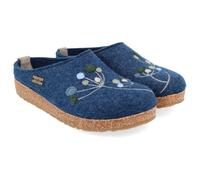 Haflinger - Women's Grizzly Amaya - Hüttenschuhe, Gr. 41, blau (Jeans)