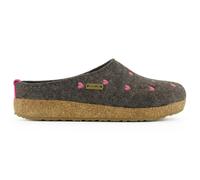 Haflinger - Women's Grizzly Cuoricini - Hüttenschuhe, Gr. 38, braun (Anthracite)