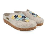 Haflinger - Women's Grizzly Flores - Hüttenschuhe, Gr. 39, grau (StoneGreyMelange)