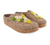 Haflinger - Women's Grizzly Flores - Hüttenschuhe, Gr. 40, beige (Peat)