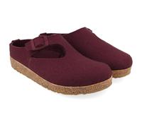 Haflinger - Women's Grizzly Sharon - Hüttenschuhe, Gr. 39, rot (Bordeaux)