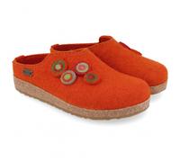 Haflinger - Women's Kanon - Hüttenschuhe, Gr. 41, rot (Rust)