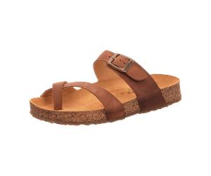 Haflinger Zehentrenner für Damen, braun, Größe 36 EU