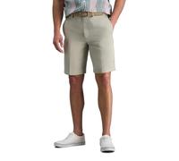 Haggar Cool 18 Herren-Shorts mit klassischer Passform, Flacher Vorderseite und erweiterbarem Bund (Normale und große Größen), Schnur, 54 DE