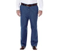 Haggar Herren Casual Classic Fit Denim Hosen Hose - Regular und Big & Tall Größen Jeans Cadet Blue 01 56W x 32L US