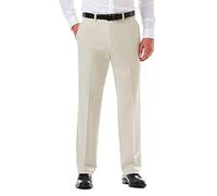 Haggar Herren Cool 18 Pro Classic Fit Flat Front Hose - Regular und Big & Tall Größen, String, 32W / 32L