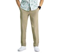 Haggar Herren Coole 18 Pro Slim Fit Freizeithose mit Flacher Vorderseite Lässige Hose, Hellbraun, 32W / 30L