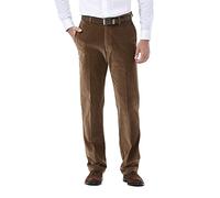 Haggar Herren Klassische Passform, Stretch-kord Freizeithosen, Camel, 34W / 29L