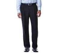 Haggar Herren-Kleiderhose, Schwarz, 32 W/30 L