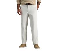 Haggar Herren Men's Classic Fit Stretch Corduroy Pant Lässige Hose, Elfenbein, 36W / 32L