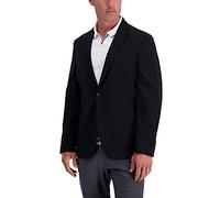 Haggar Herren Men's Smart Wash Performance Jackets Blazer, Schwarz, 48-50-R