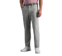 Haggar Herren Men's Sport Travel Performance Straight Fit 5-Pocket Stretch Casual Tech Pant Lässige Hose, hellgrau, 36 W/34 L