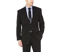 Haggar J.M Herren Big & Tall Sharkskin Premium Classic Fit Stretch Anzug Separater Mantel, Schwarzer Blazer, 56 Hoch