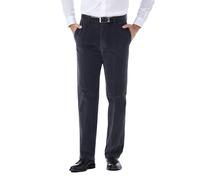 Haggar Mens Stretch Cord erweiterbar Taille Classic Fit flache Front Casual Hosen Dusk 36W x 30L US