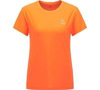 Haglöfs Damen L.I.M Tech Wander-Shirt, 4N8-Flame Orange, S