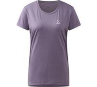 Haglöfs Damen T-Shirt Ridge Hike Tee, kurzarm – Lila (Purple Fog) – Größe L