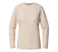 Haglöfs Women's Kaise Wool Long Sleeve Tee Chalk Beige S