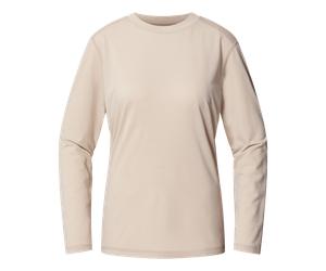 HAGLÖFS Kaise Wool LS Tee Women Damen | CHALK BEIGE | S