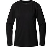 Haglöfs Kaise Wool LS Tee Women true black (2C5) L