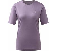 Haglöfs - Leichtes, atmungsaktives Wander-T-Shirt - Damen - L.I.M Ridge Tee - L.I.M Ridge Tee W Purple Fog für Damen - Größe S - Violett Violett S
