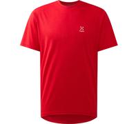 Haglöfs Ridge Herren T-Shirts rot Größe M Camping Geruchsneutralisierend