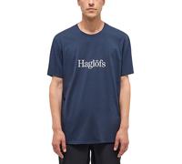 Haglöfs Shirt "Outsiders" in Dunkelblau - Größe S | Herren Plussize