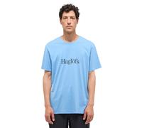 Haglöfs Shirt "Outsiders" in Hellblau - Größe M | Herren Plussize