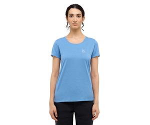 Haglöfs Wandershirt "Ridge" in Blau - Größe XS | Damen Outdoor Tops Shirts