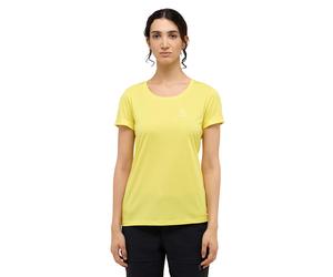Haglöfs Wandershirt "Ridge" in Gelb - Größe S | Damen Outdoor Tops Shirts