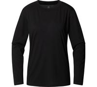 Haglöfs Women's Kaise Wool Long Sleeve Tee True Black XL