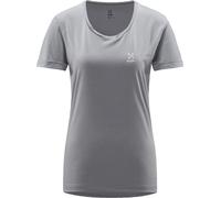Haglöfs Women's Ridge Hike Tee Concrete Solid S