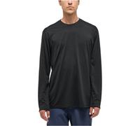 HAGLOFS Kaise Wool LS Tee M - Langarmshirt - Herren 2XL Black