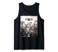 Hai Selfie mit UFO - Lustiges Meme Männer Frauen Kinder Tank Top