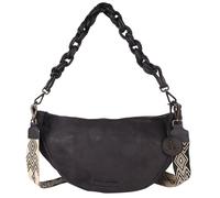 Harbour 2nd Fashion Lights Haik Schultertasche Leder 46 cm darkash (TAS031807)