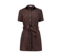 HAILY S Velourkleid He44lena Chocolate Brown