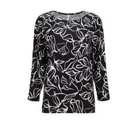 HaILYS - 3/4 P TP El44odia 7361 black flower - Gr. - XS