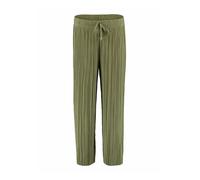 Schlupfhose HAILY’S "3/4 P TR Lo44retta", Damen, Gr. S (36), N-Gr, grün (lkhaki), Web, Obermaterial: 65% Polyester, 35% Viskose, unifarben, feminin, knöchellang, Hosen, mit Plisseefalten (71222656-S)