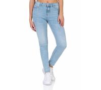 5-Pocket-Jeans HAILY’S "LG MW C JN Pa44lina" Gr. XL (42), N-Gr, blau (lblue) Damen Jeans (54971927-XL) lblue