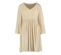 Hailys Damen Kleid Tunika De44lia kurzes Sommerkleid mit 3/4 Ärmeln LA-PO2304019 Beige L