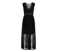 Hailys Damen Maxi Spitzenkleid Ca44ssia Trägerkleid aus Häkelspitze JUS-01656-2 Black L