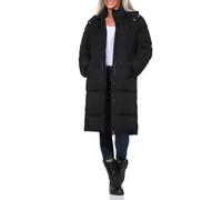 Hailys Damen Steppmantel Em44my gesteppter Winterparka knielang mit Kapuze SUZ-PO2302045 Black L