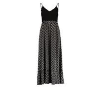 Hailys Damen Viskose Maxi-Trägerkleid Ka44rla mit Häkelspitze HF-2208025 Black Div XS
