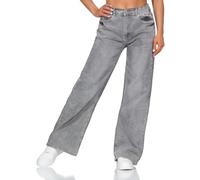 Hailys Damen Wide Leg Jeans High Waist Stretch Jeanshose mit hohem Bund weites Bein Mi44rall
