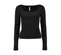 HAILY'S Langarmshirt 'Alessia' - Schwarz / L