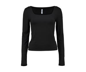 HAILY'S Langarmshirt 'Alessia' - Schwarz / M