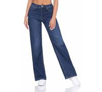 Hailys High-Waist-Jeans LG HW C JN Ka44ddy Damen Blau Größe S (36)