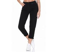 5-Pocket-Jeans HAILY’S "Modell: LG HW C JN Mirell" Gr. XL (42), N-Gr, schwarz (black washed) Damen Jeans (71756368-XL) black washed